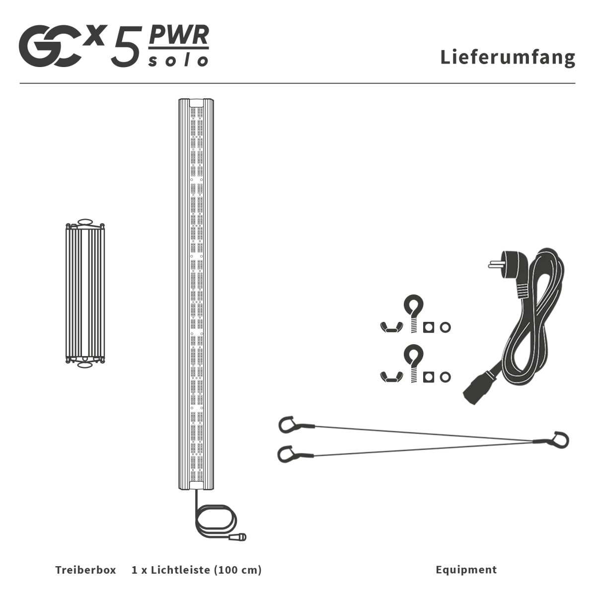 Greenception LED seriesX GCx-5solo PWR