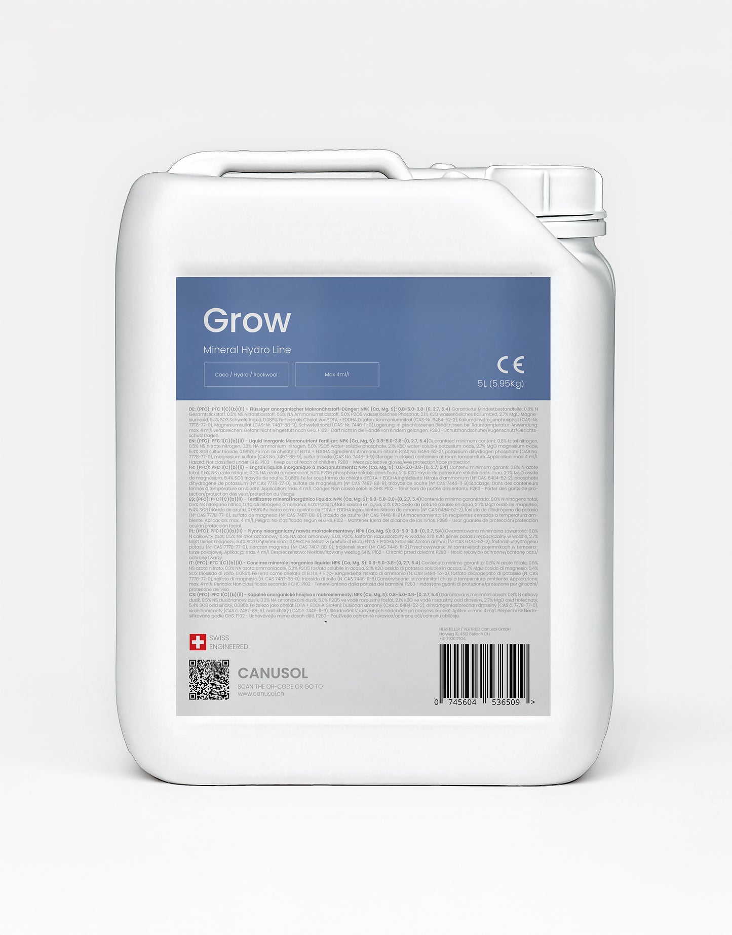 Canusol LMHL Grow 5L