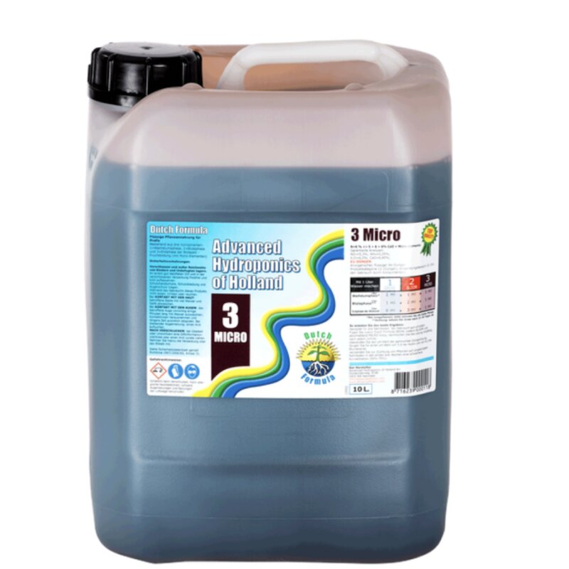Advanced Hydroponics Dutch Formular (3) Micro 10L