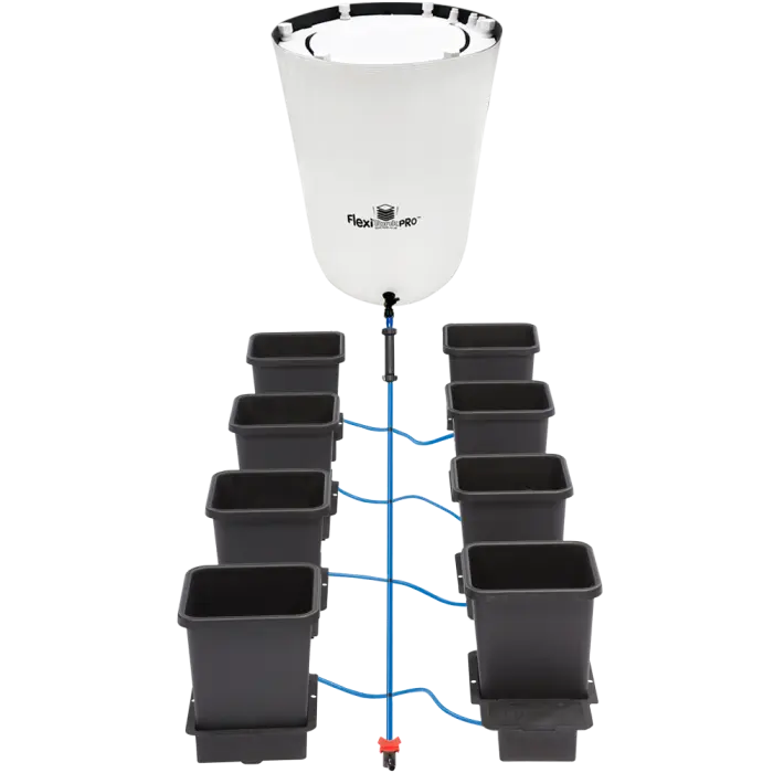 AutoPot 8Pot System mit 8,5 Liter Pflanztopf (Pro FlexiTank)