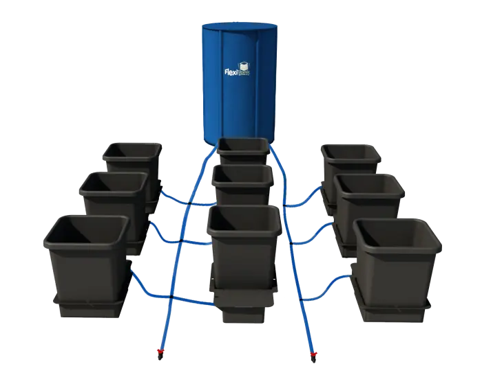 AutoPot 9Pot System mit 15 Liter Pflanztopf