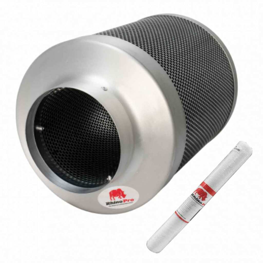 Rhino Pro 650 | Ø160mm | 500-700m³/h | Aktivkohlefilter 160mm x 300mm