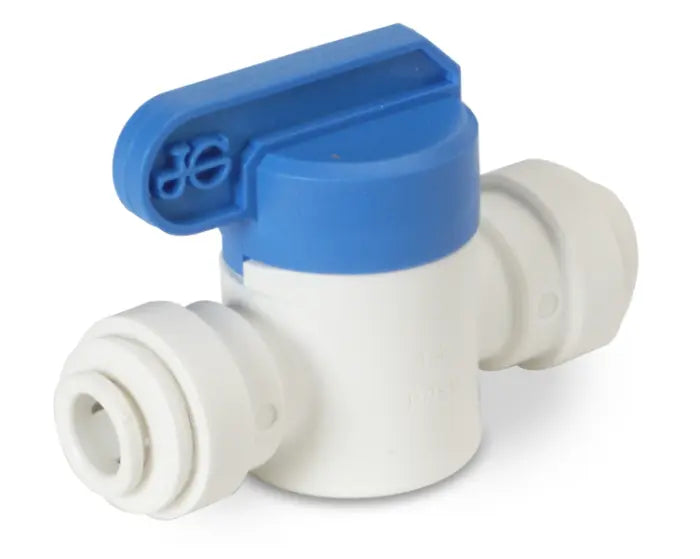 GrowMax Water 1/4" Inline-Kugelhahn-Absperrventil (für RO und ECO GROW)
