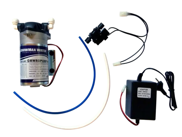 GrowMax Water Hochdurchfluss-Pumpenset für Niederdruck für Mega Grow 1000