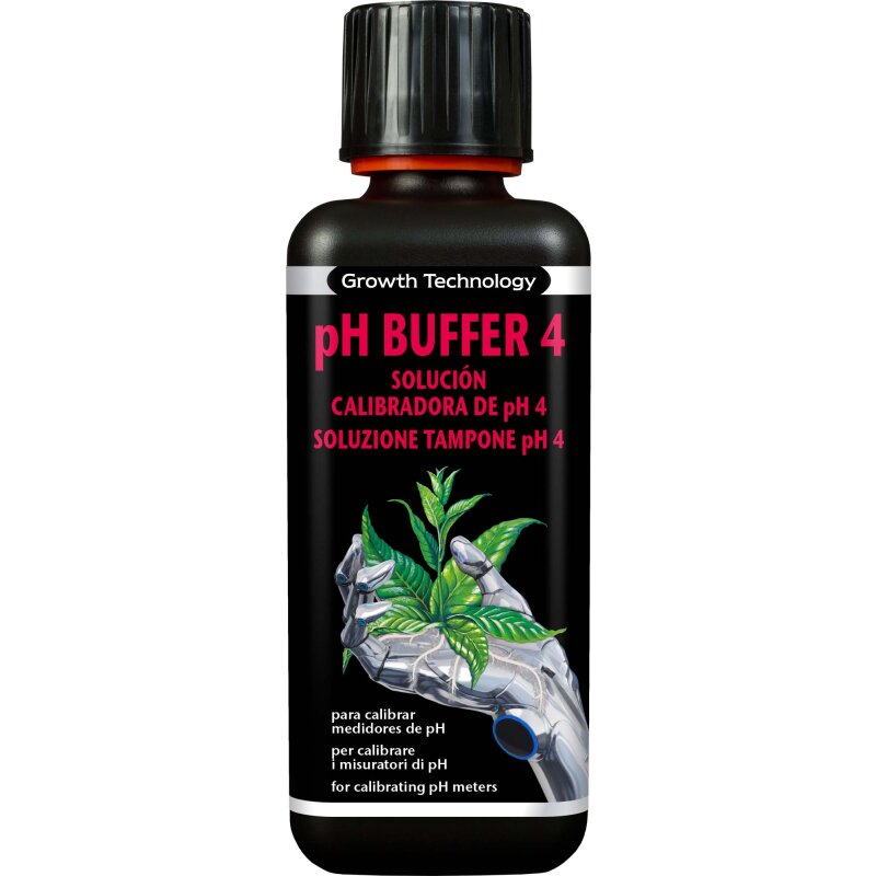 Growth Technology pH Buffer Lösung 4.0 300ml