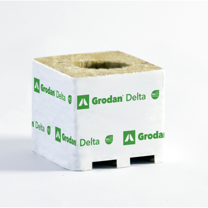 Grodan Delta - NG2.0 - Kulturblock - 7.5x7.5x6.5 cm - kleines Loch 27/40
