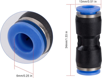 Schnellverbinder / Kupplung für AutoPot Airdome (6mm)