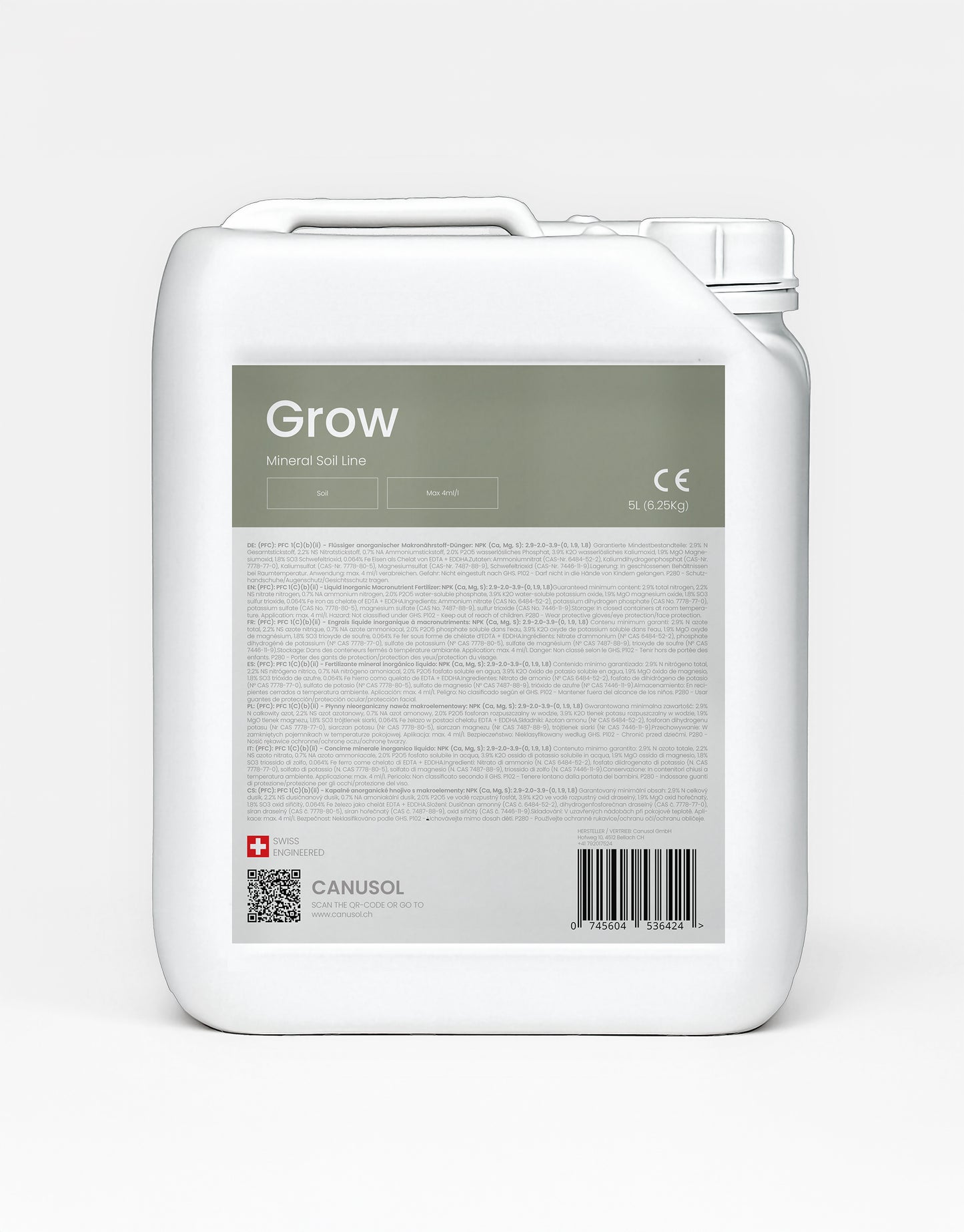 Canusol  LMSL Grow 5L