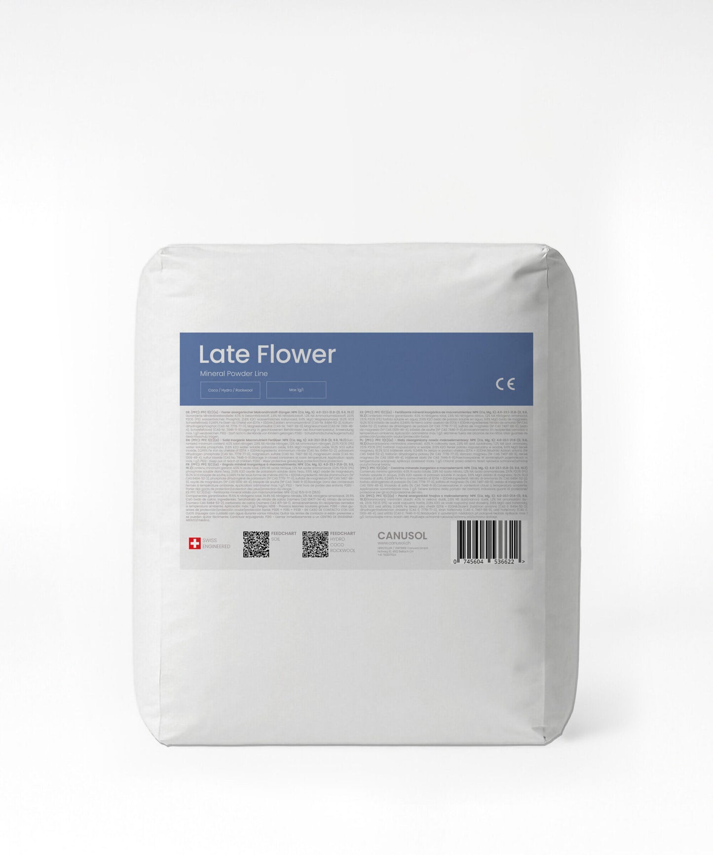 Canusol PMHL Late Flower 10kg