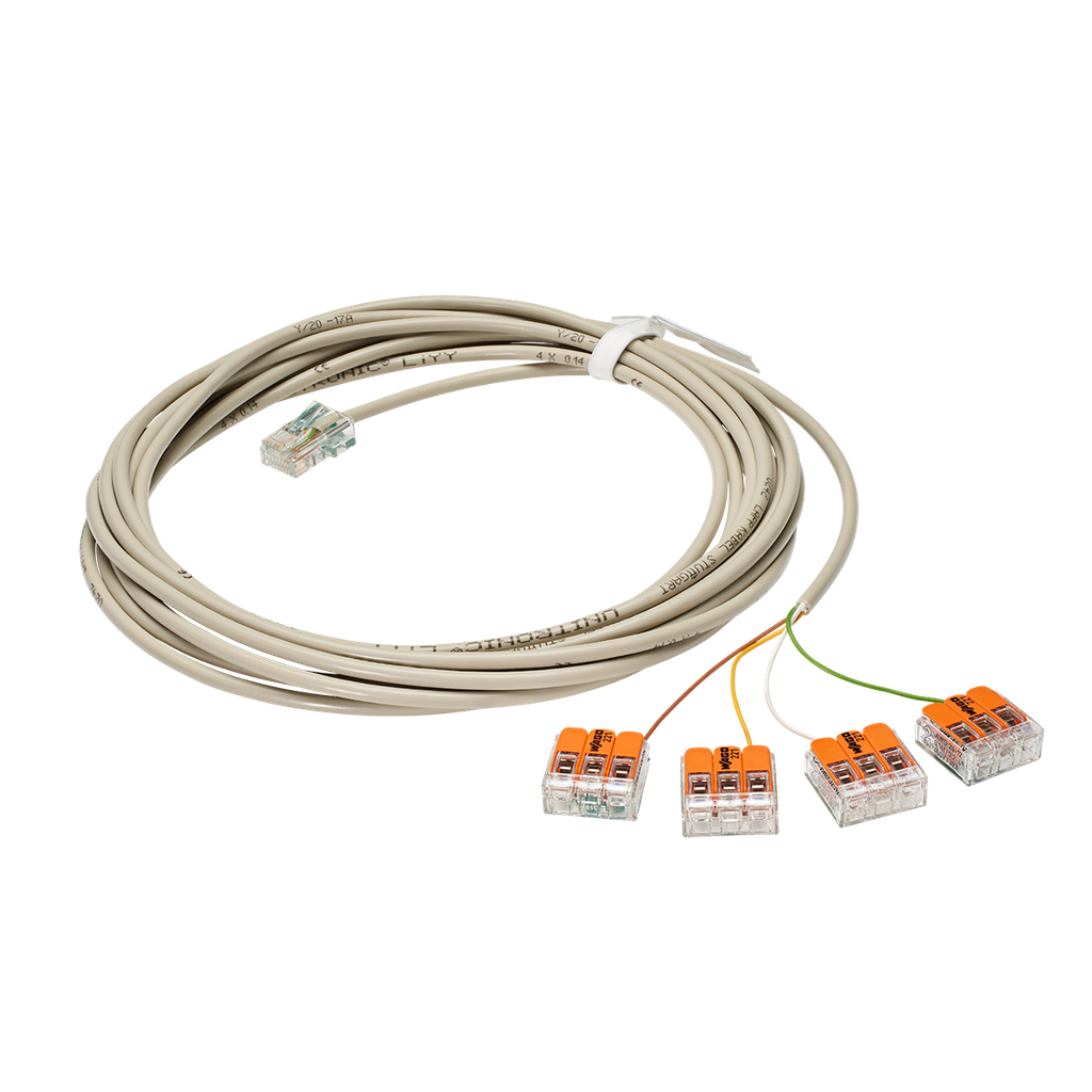 GrowControl Kabel RJ45-offen 0-10V/DC Out/Out 5 5m