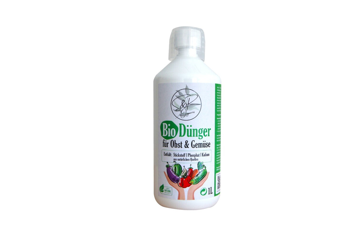 S&R Organics Bio Dünger für Obst & Gemüse