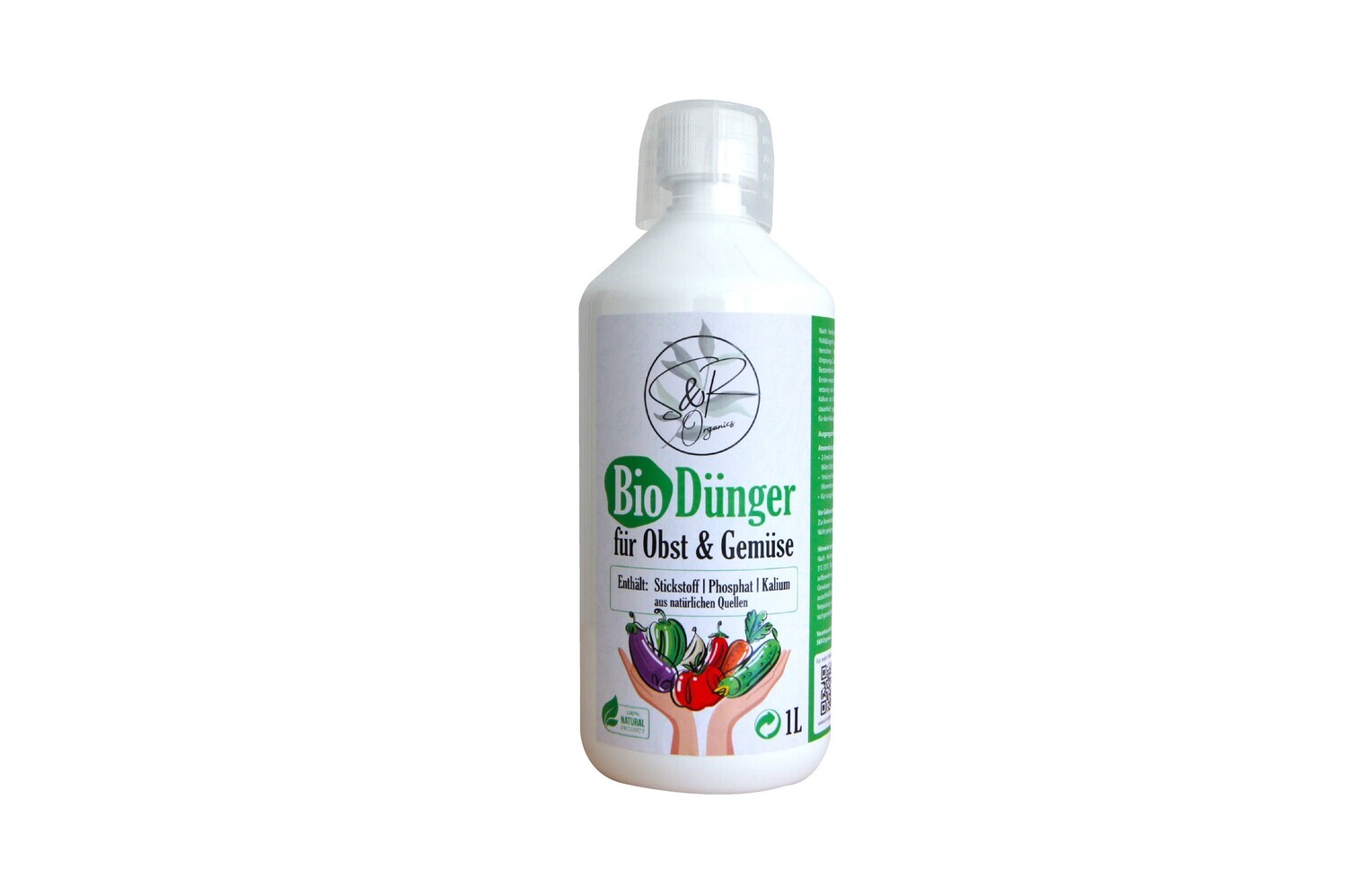 S&R Organics Bio Dünger für Obst & Gemüse