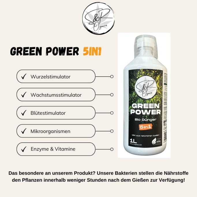 S&R Organics GreenPower 5in1 1 L