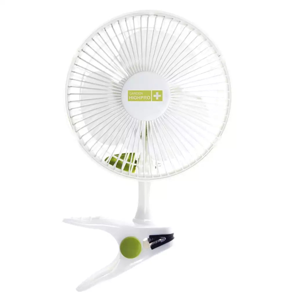 Garden Highpro Clip Ventilator 15W Eco - Ø 15cm mit Stangenclip - PROFAN STANDARD CLIP FAN