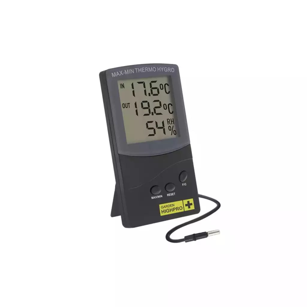 Garden Highpro - Thermo-Hygrometer - digital Medium - 2 Messpunkte