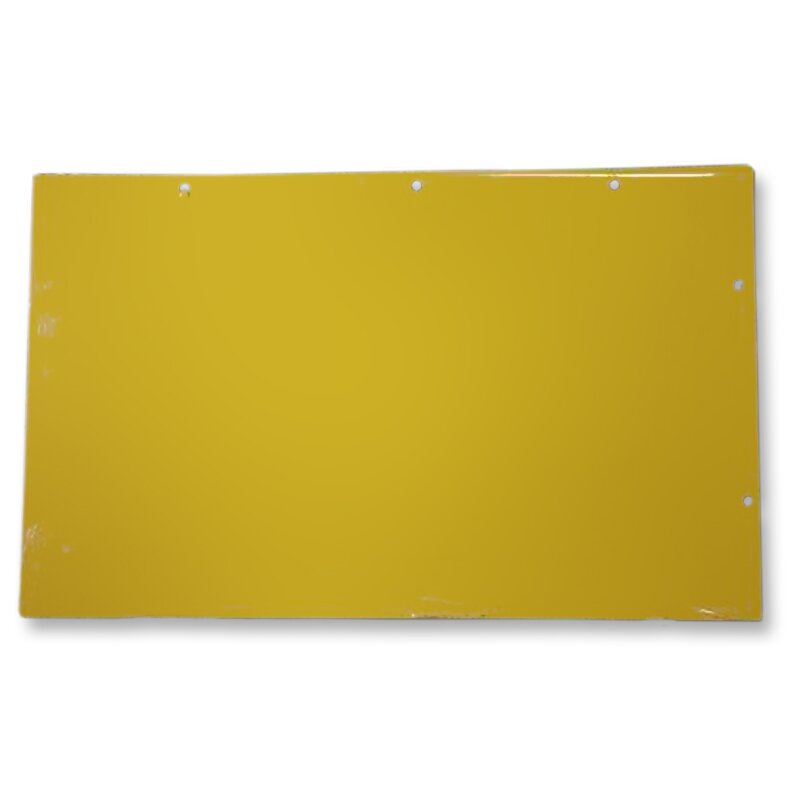 Gelbtafel 12x5 cm, 10 Stück
