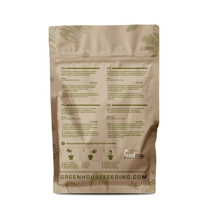 GreenHouse Feeding BioGrow 2.5kg